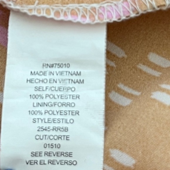 City Studio Women's Geometric Cut-Out Back Belted Maxi Dress L - Picture 13 of 14